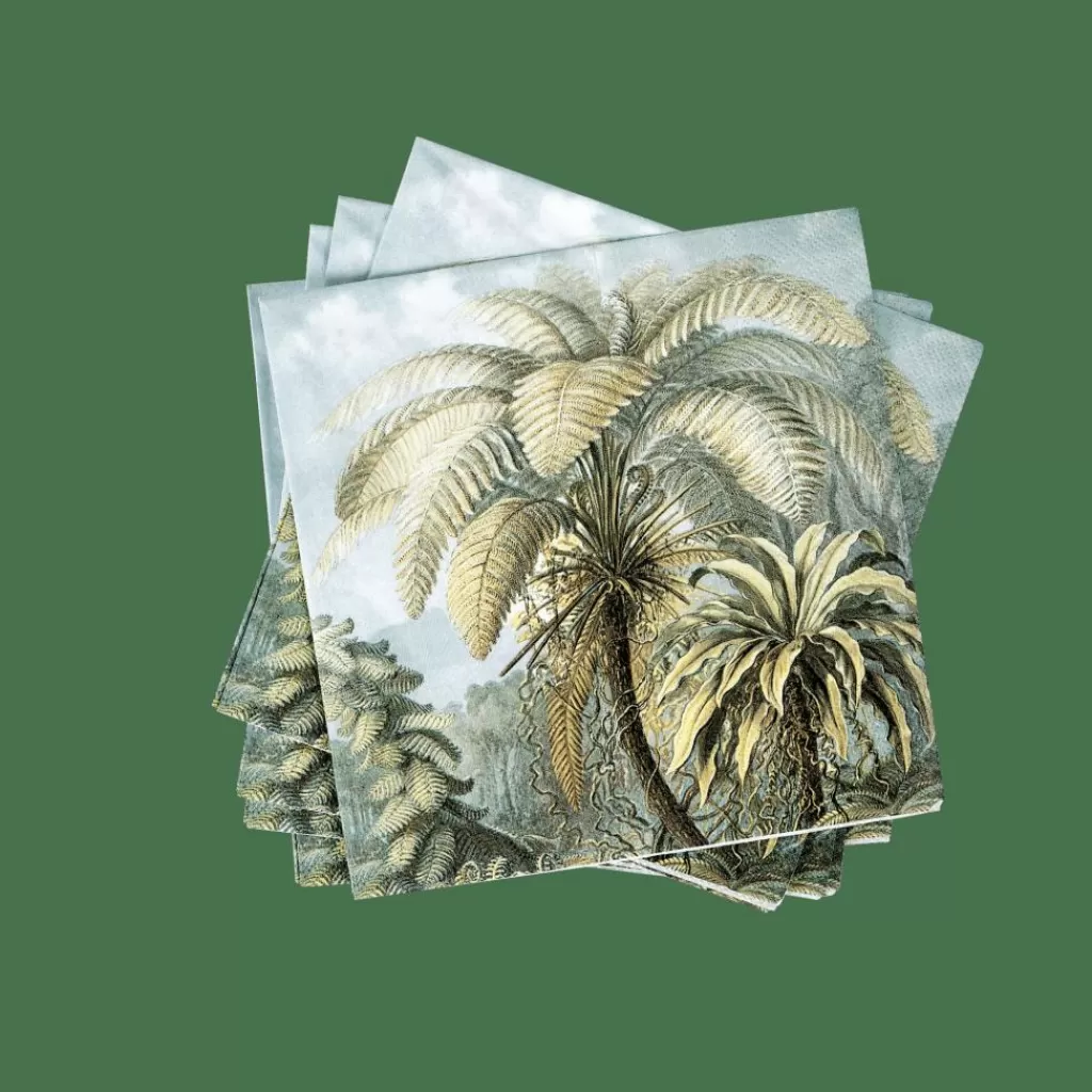 Best PALMEN Paquete De 20 Servilletas Verde Servilletas