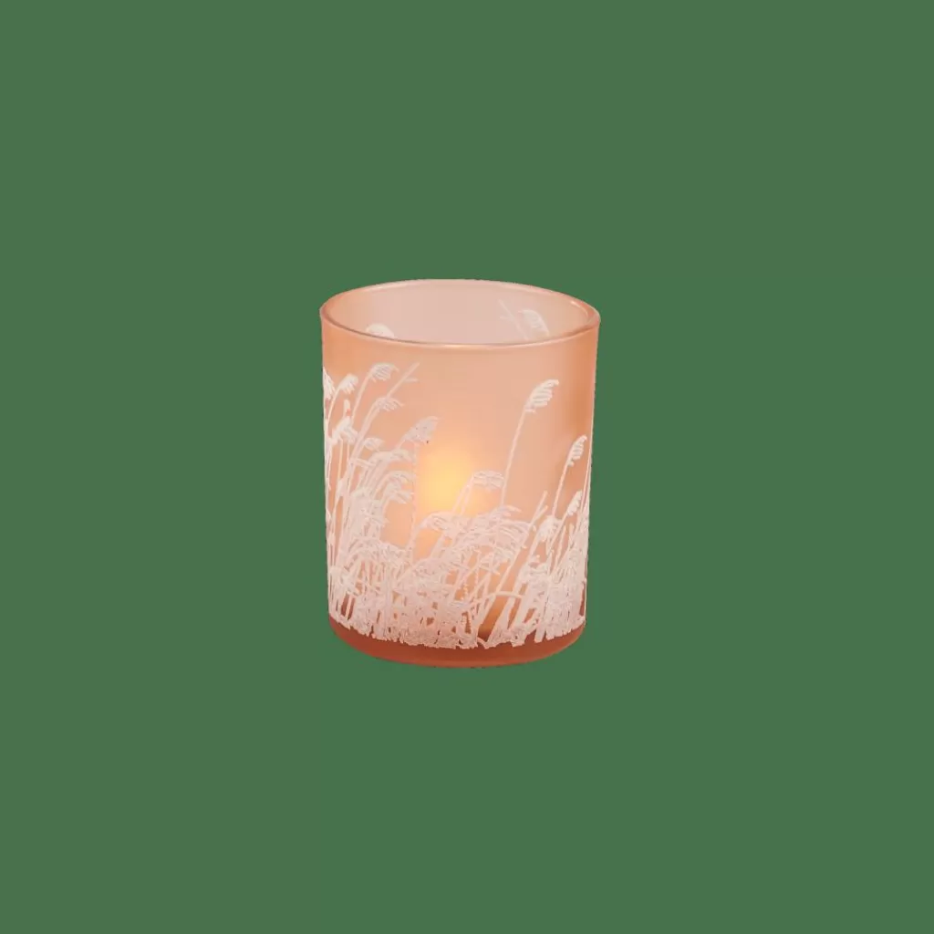 Cheap PAMPAS Portavelas Naranja Soprortes Para Velitas