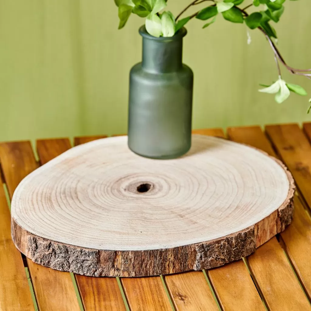 Clearance PAULO Fuente De Madera Marrón Fuentes Decorativas | Otoño