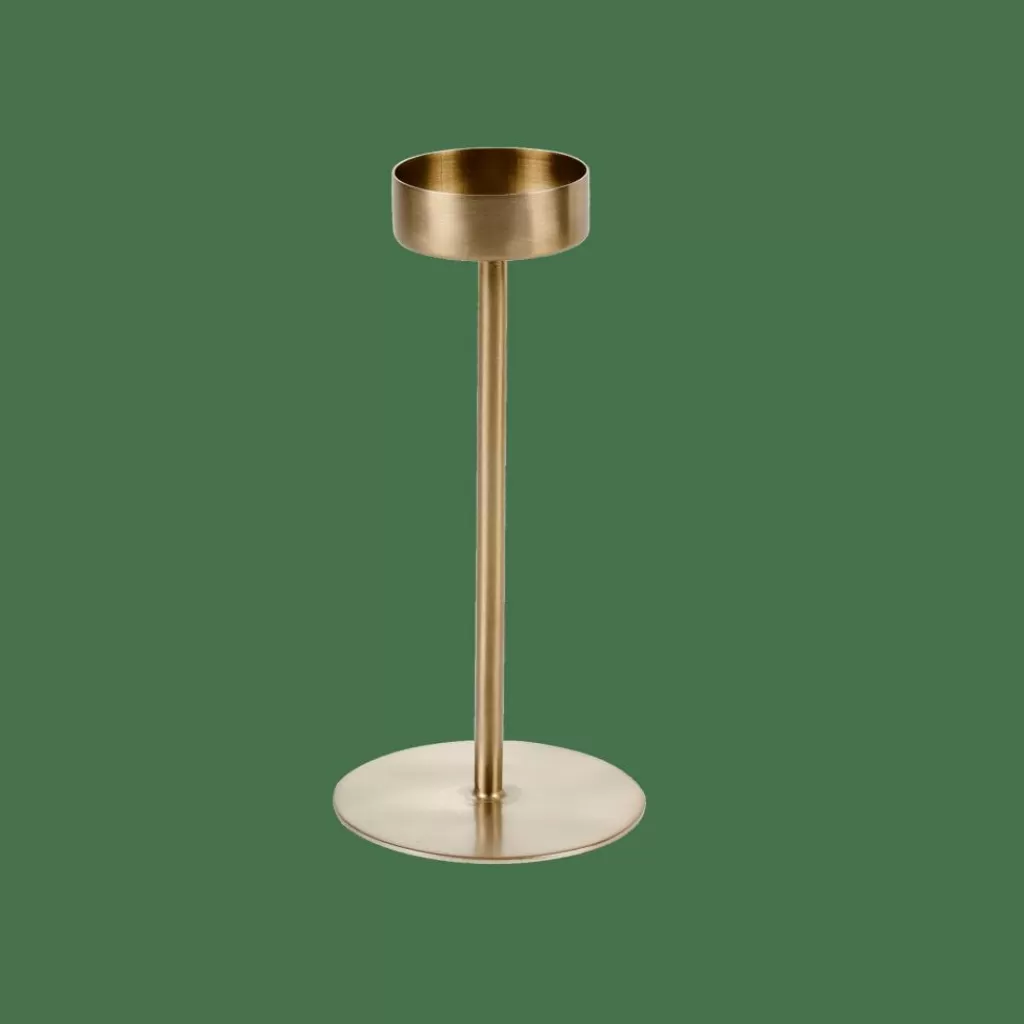 Best Sale PHANTOM Soporte Para Vela Pequeña Oro Claro Soprortes Para Velitas