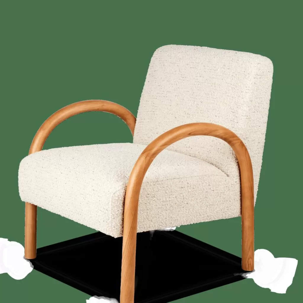Cheap PHOEBE Butaca Blanco Sofás | Sillones