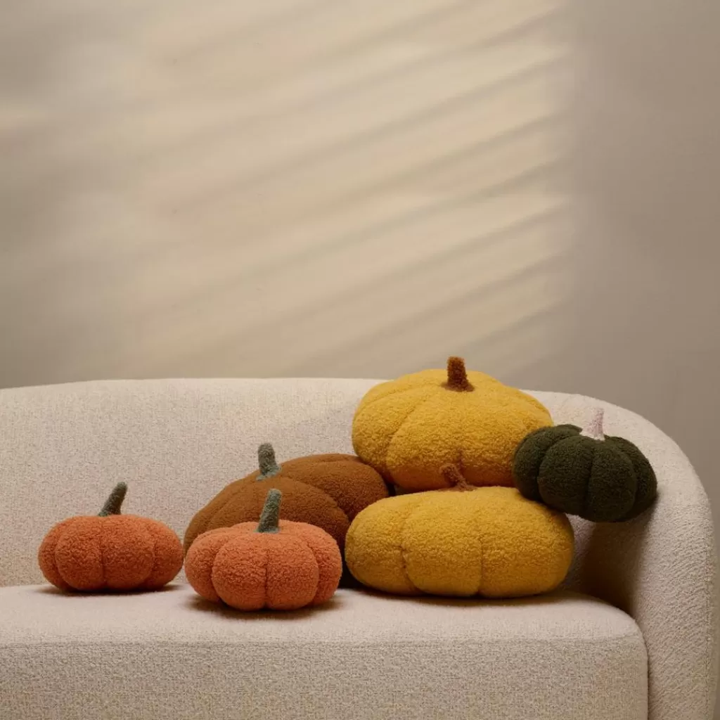 Online PUMPKIN Cojín Amarillo Halloween | Otoño
