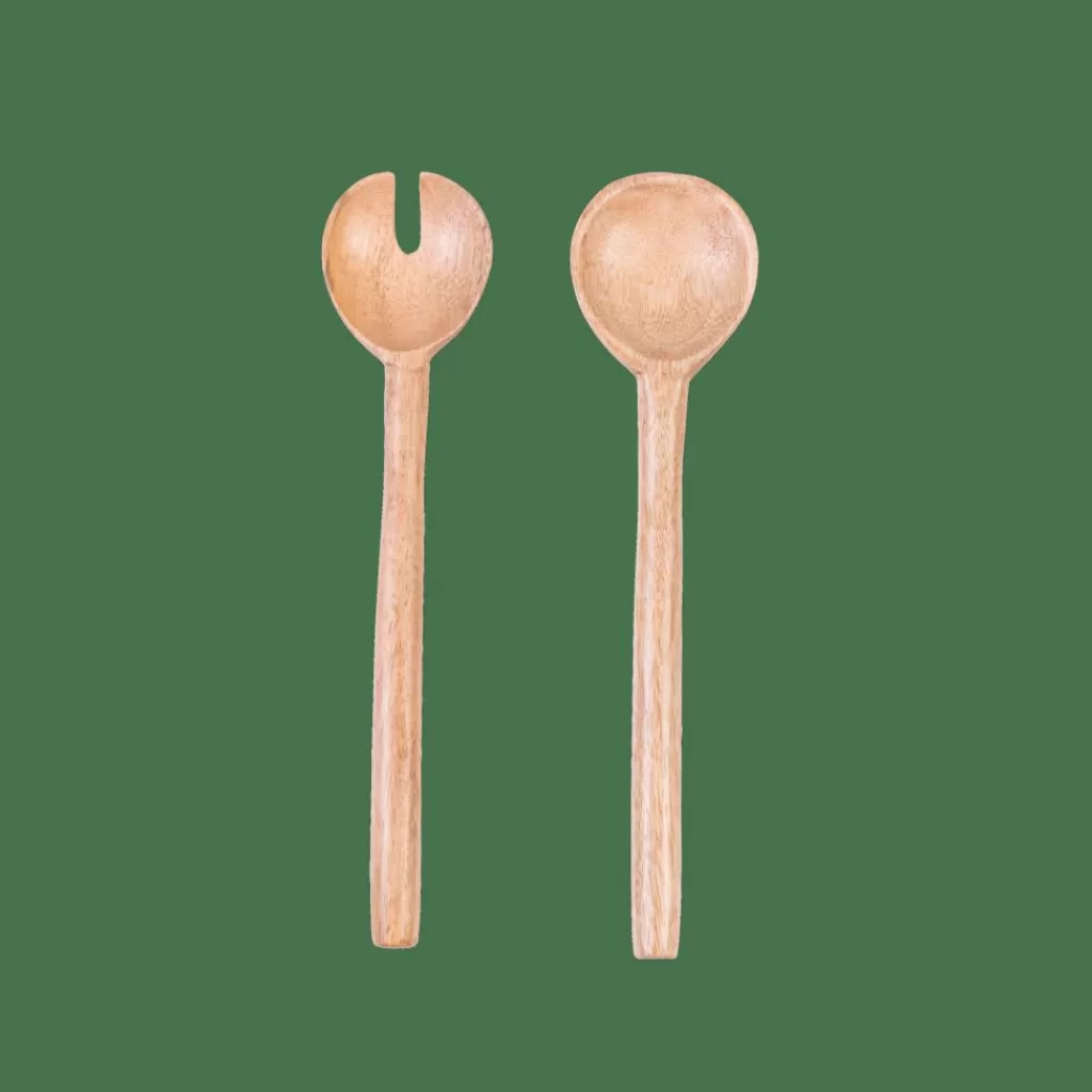 Best PURE LUXURY Conjunto Para Servir Natural Cubierto Para Ensalada