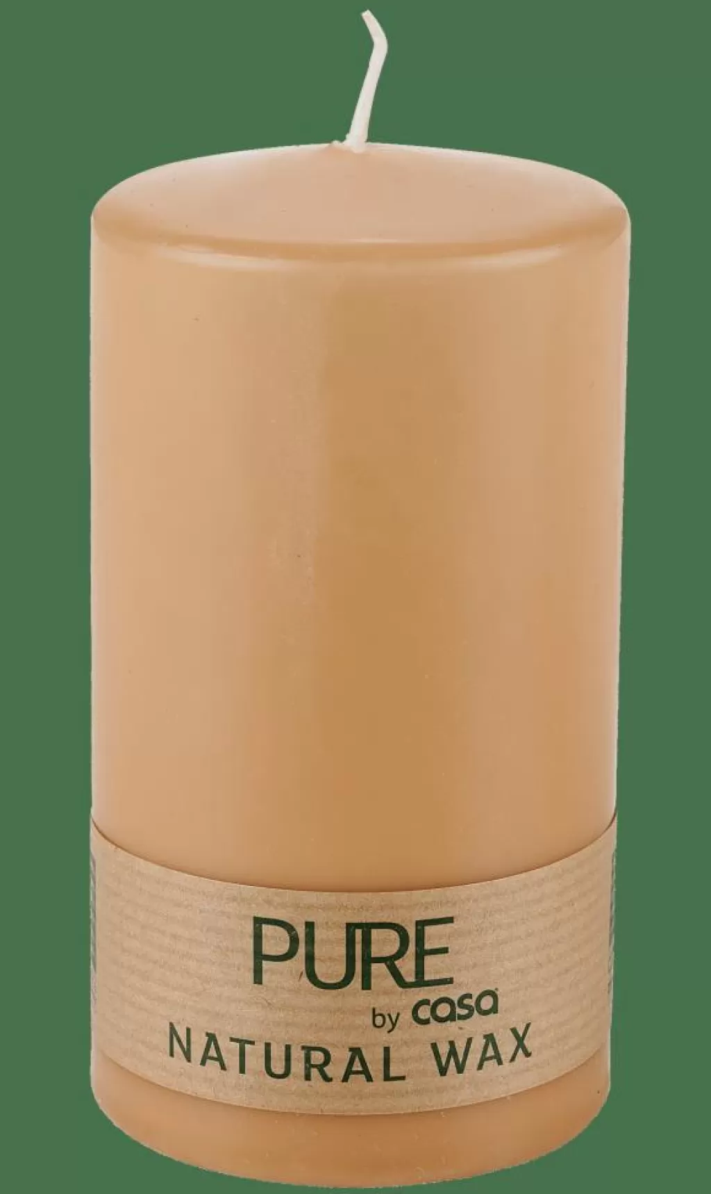 Best PURE Vela Cilíndrica Beis Velas