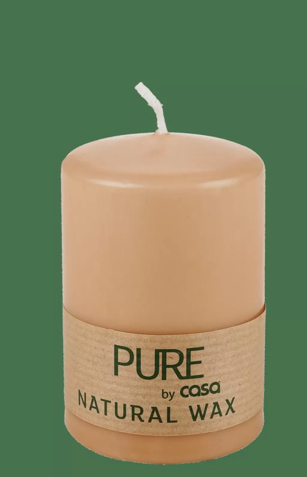 Cheap PURE Vela Cilíndrica Beis Velas