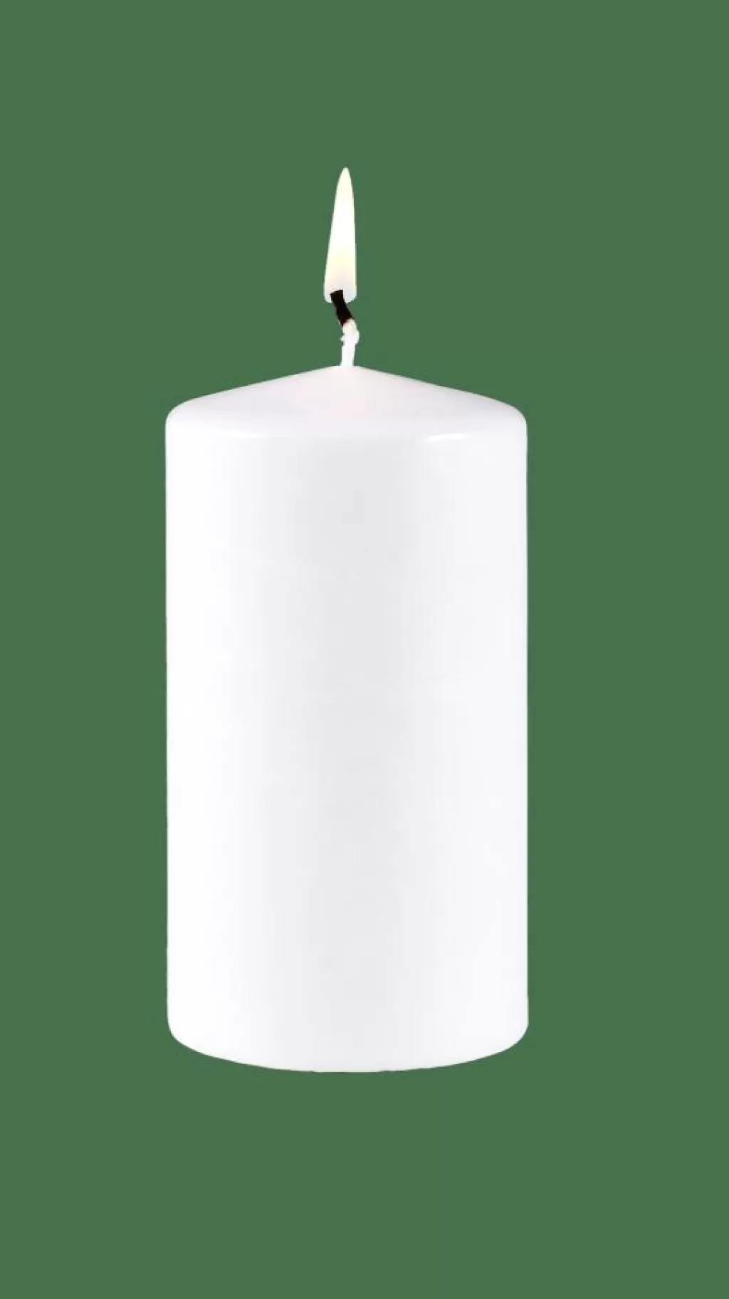 Best Sale PURE Vela Cilíndrica Blanco Velas