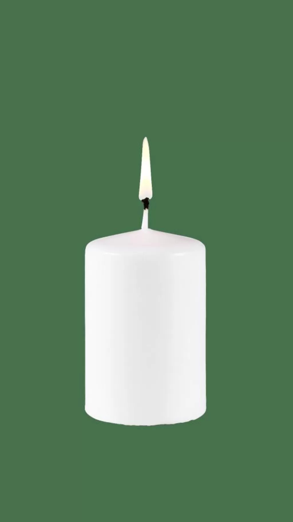 Shop PURE Vela Cilíndrica Blanco Velas