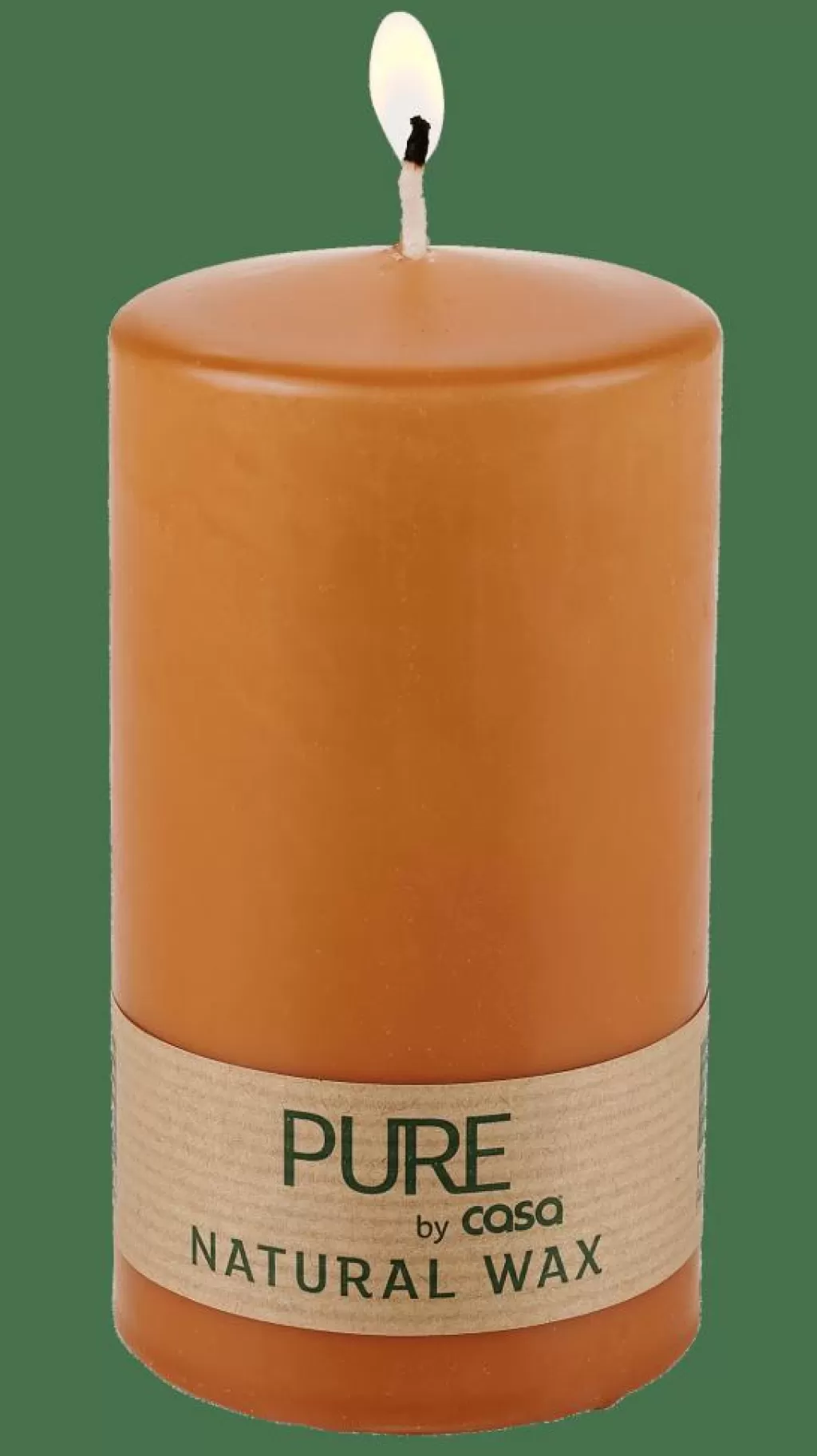 Cheap PURE Vela Cilíndrica Caramelo Velas