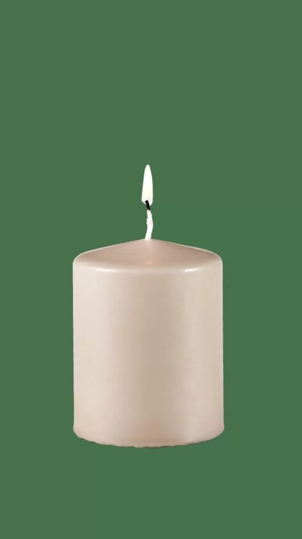 Best PURE Vela Cilíndrica Gris Velas