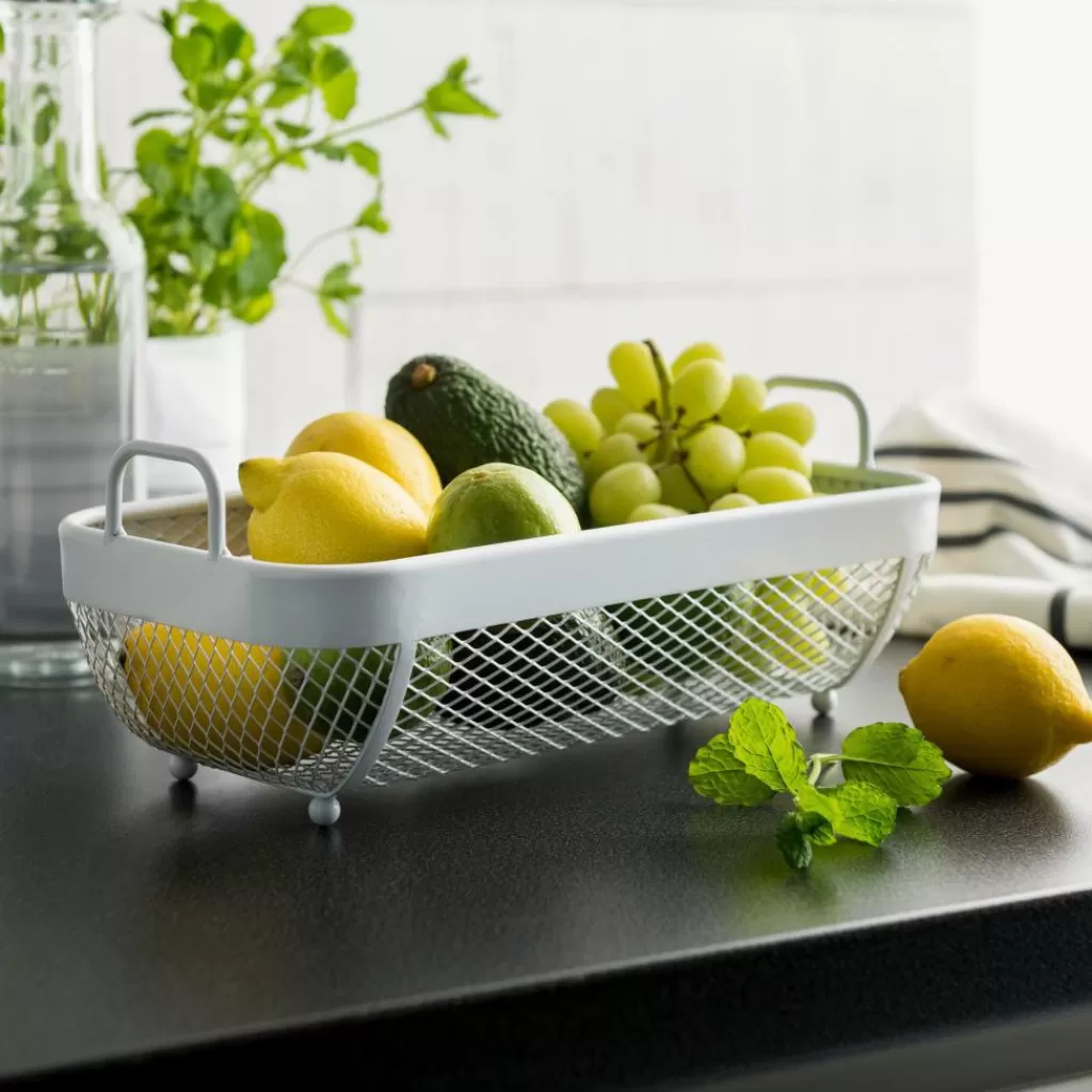 Outlet PURO Cesta Blanco Accesorios De Cocina