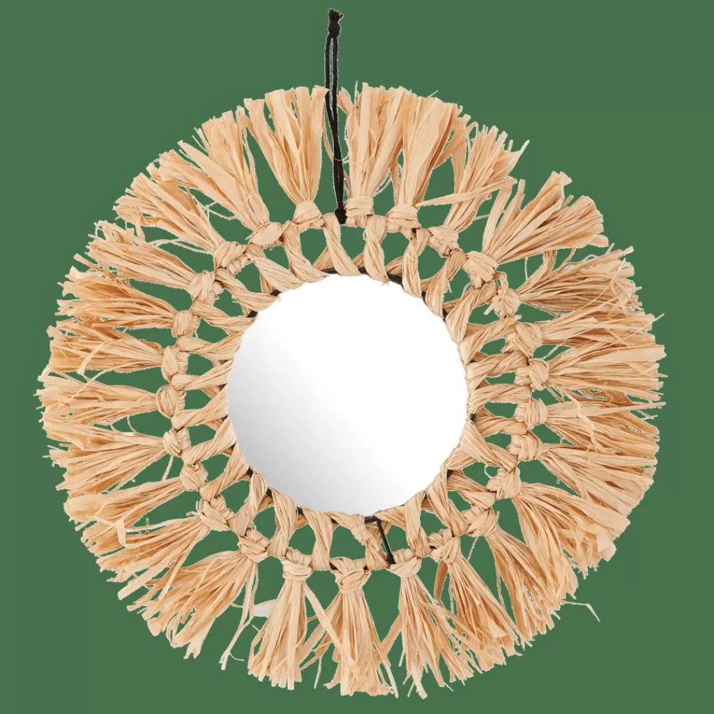 Online RAFFIA Espejo Natural Kids | Espejos