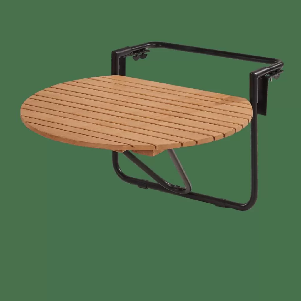 Cheap RAVA Mesa Plegable Mesa P/balcón Natural Conjuntos Para Balcon