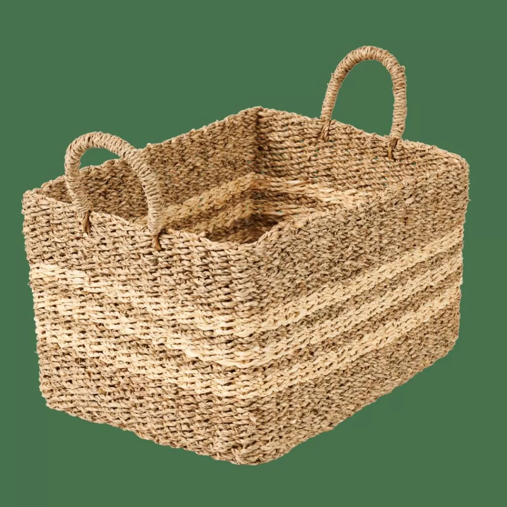 Cheap RAYAS Cesta M Natural Cestas De Almacenaje