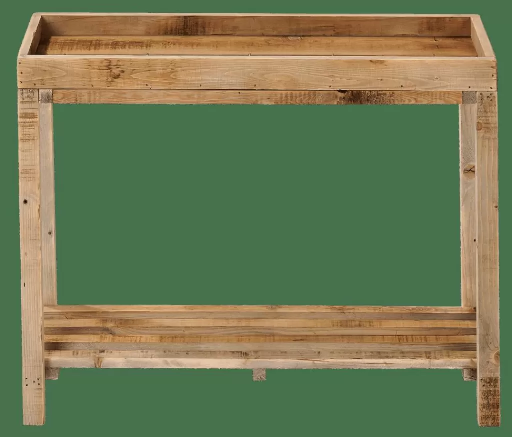 Cheap RECYCLE Mesa Para Plantas Natural Soportes Para Plantas