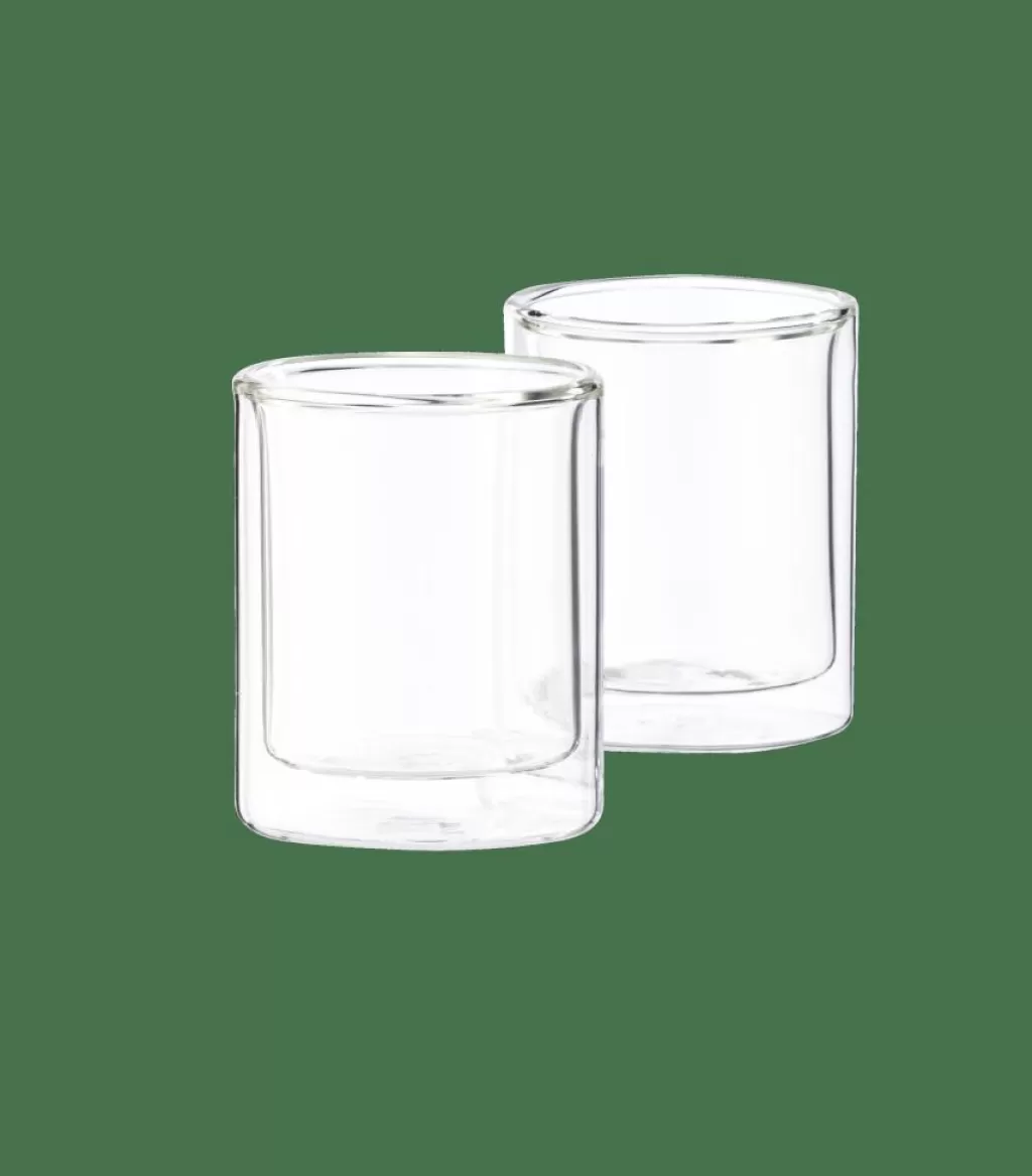 New RELAX Vaso De Doble Pared Juego De 2 12 CL Transparente Vasos Para Café | Vasos Para Té