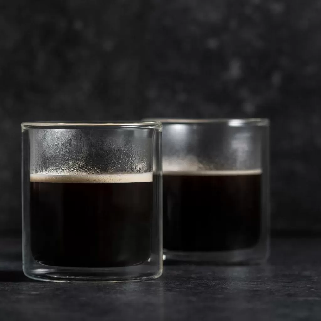 Cheap RELAX Vaso De Doble Pared Juego De 2 24,5 CL Transparente Vasos Para Café | Vasos Para Té