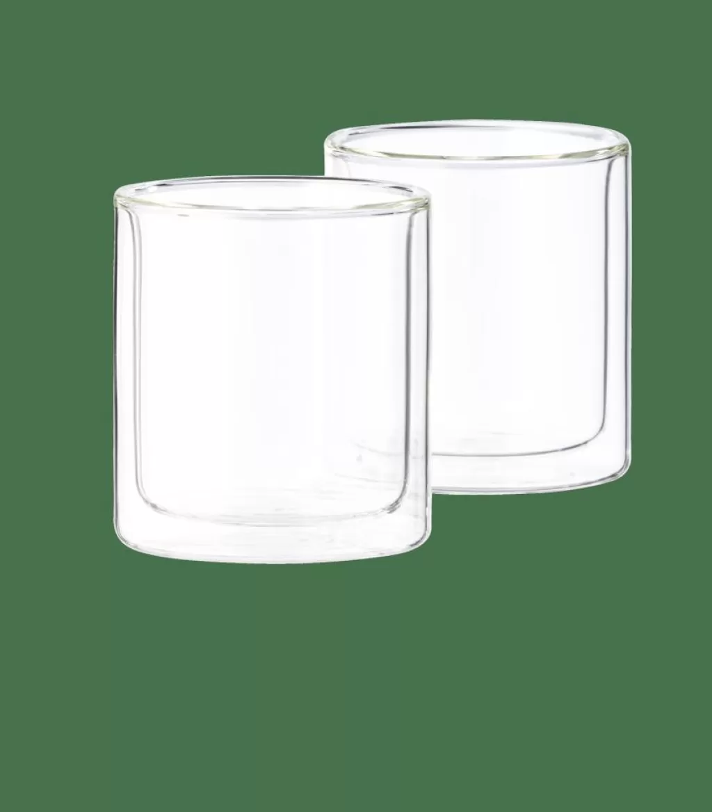 Cheap RELAX Vaso De Doble Pared Juego De 2 24,5 CL Transparente Vasos Para Café | Vasos Para Té
