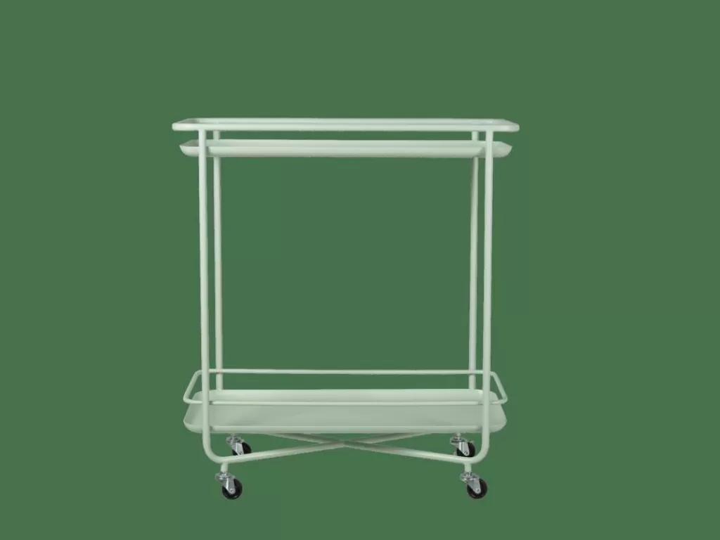 Outlet REMUS Carrito Rectangular Menta Verde Carritos
