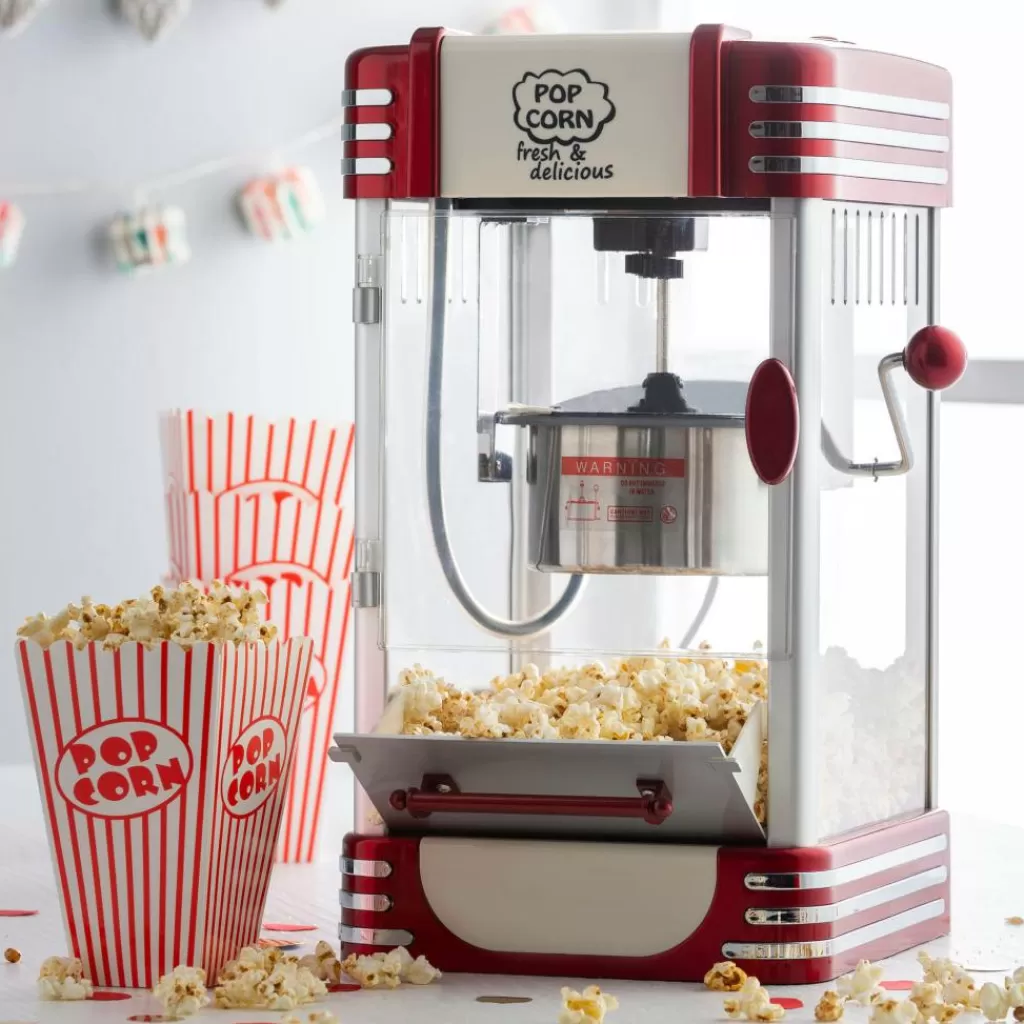 Sale RETRO FUN XL Palomitera Rojo Equipamiento De Cocina