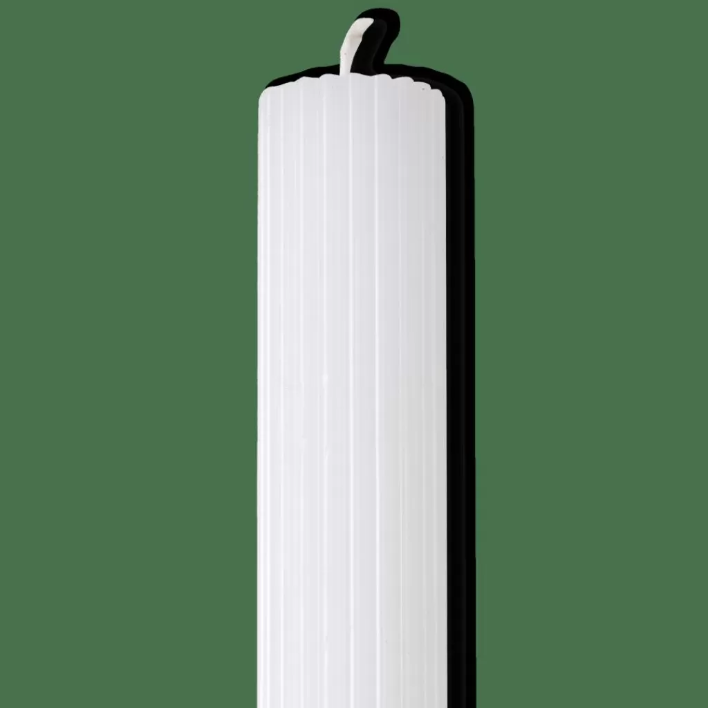 Best Sale RIB Vela Estriada Blanco Velas