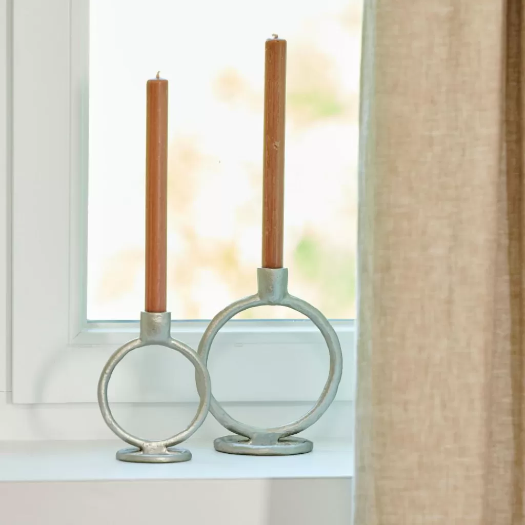 Fashion RINGS Candelabro Plateado Candelabros