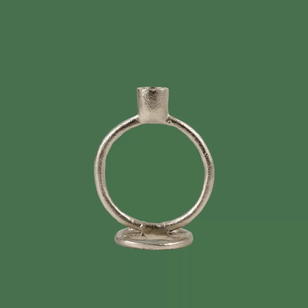 Clearance RINGS Candelabro Plateado Candelabros