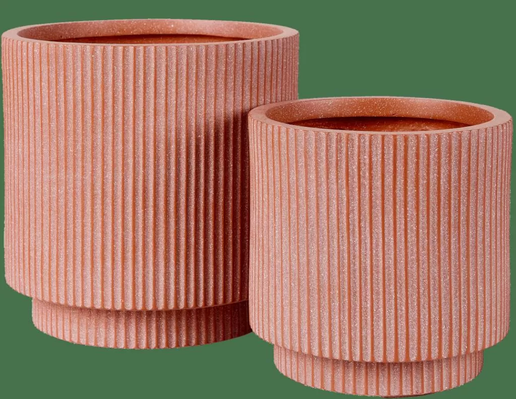 Online ROMA TERRA Macetero Rojo Claro Maceteros De Jardín