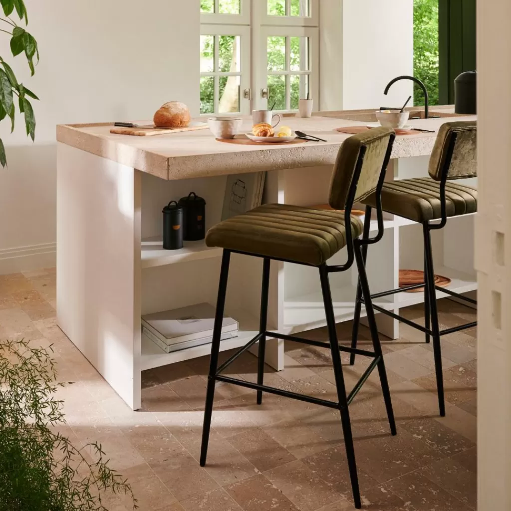Store ROXY Silla De Bar Prof. Asiento: 44 Cm Sillas De Bar