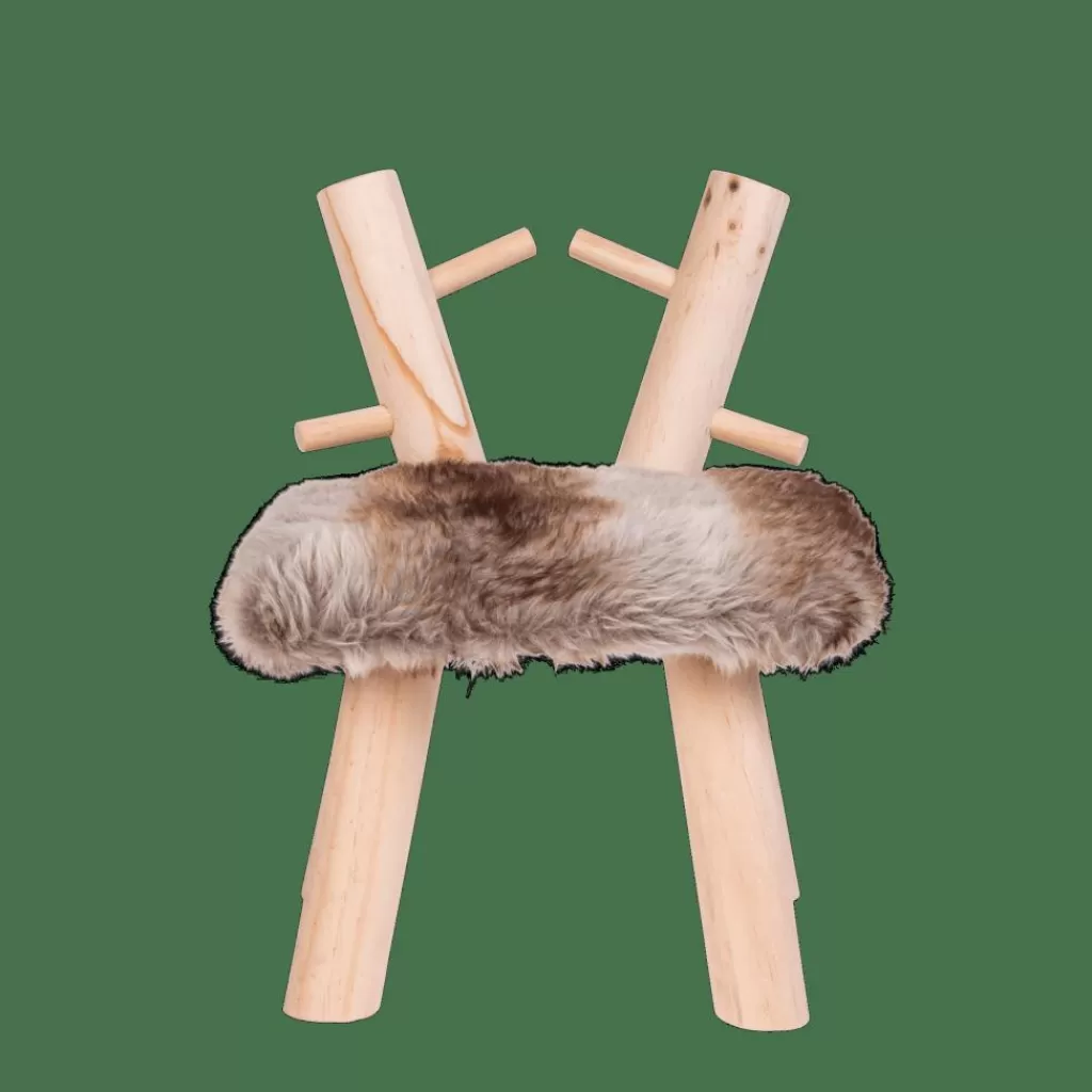 Clearance RUDOLF Taburete Natural Niños Kids | Muebles Para Niños
