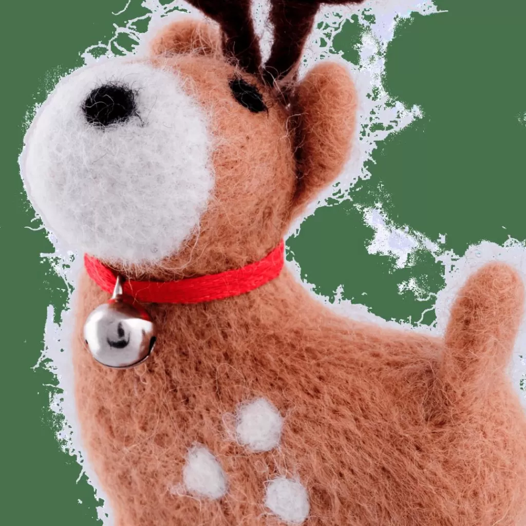 Store RUDOLPH Adorno Para Colgar Marrón Decoracion Colgante