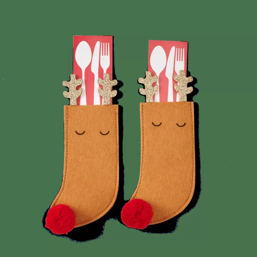 Flash Sale RUDOLPH Bolsita Marrón Bolsillo De Cubiertos