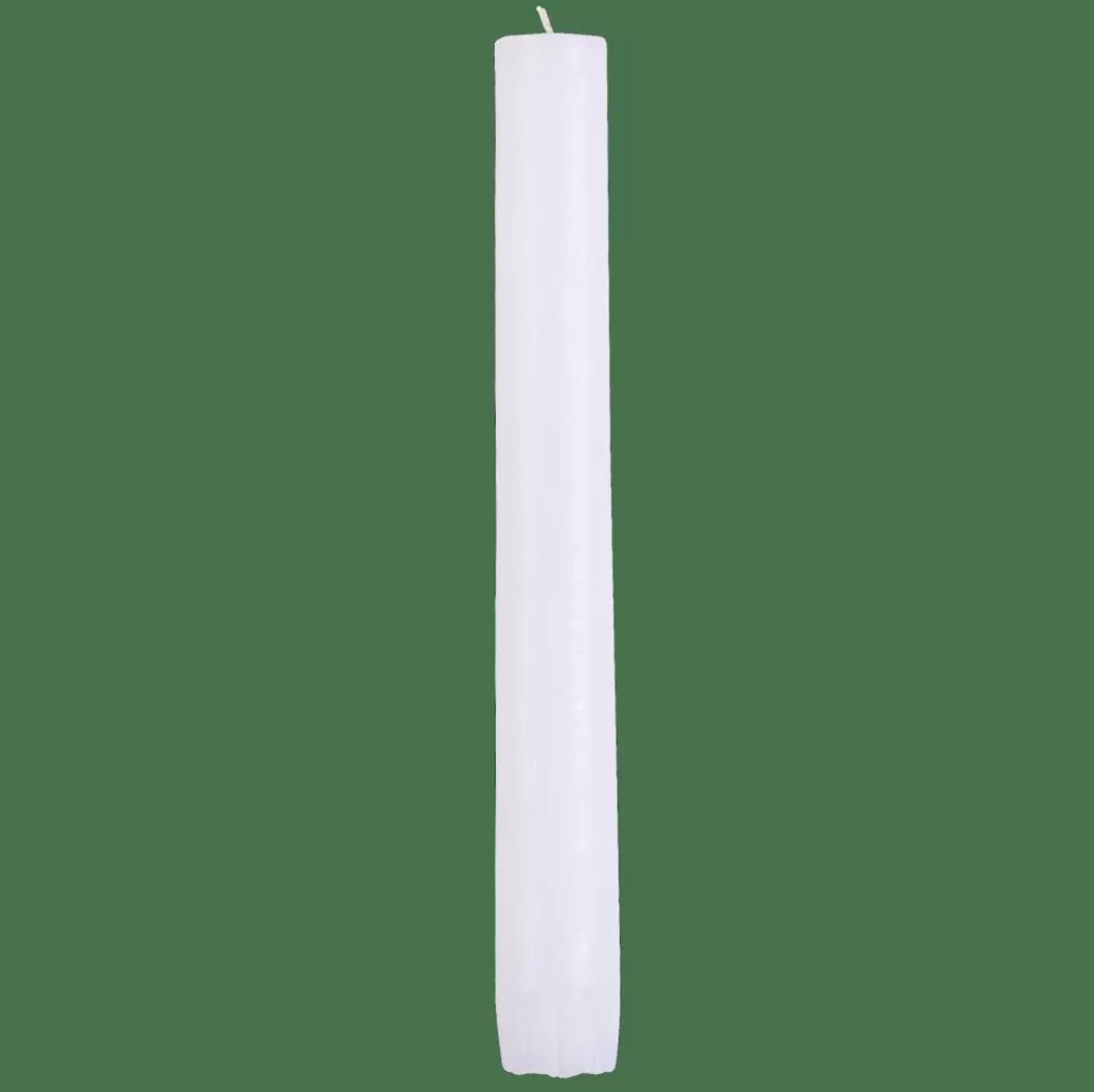Discount RUSTIC Vela Candelabro Blanco Velas | Otoño