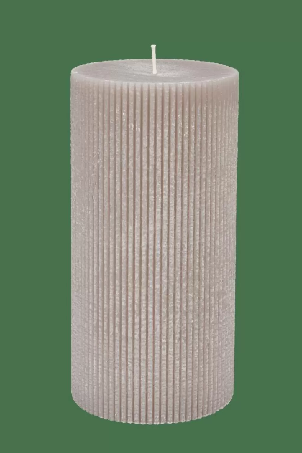 Fashion RUSTIC Vela Rib Gris Velas