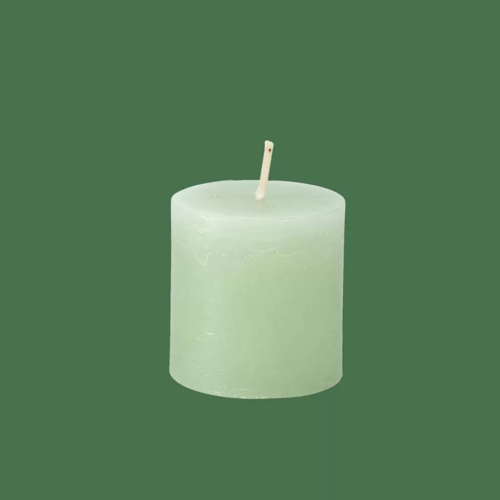 New RUSTIC Vela Verde Velas