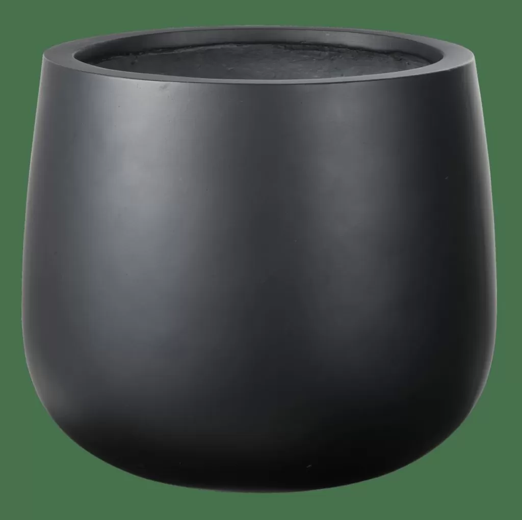 Cheap SENSE Macetero Negro Macetas | Maceteros De Jardín