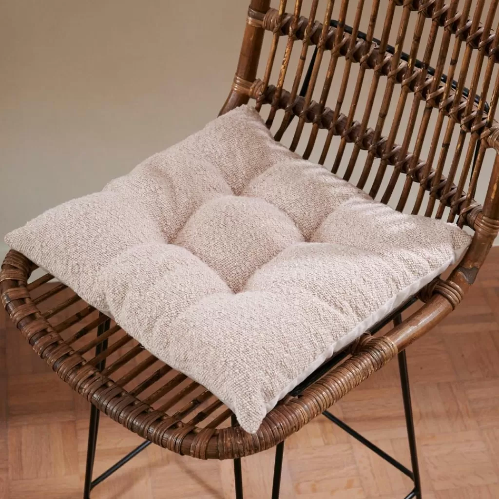 Cheap SIERA Cojín De Asiento Blanco Cojines De Asiento