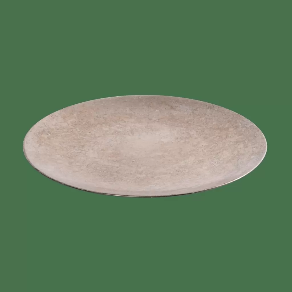Cheap SILVERFOIL Plato Deco Plateado Platos Decorativos