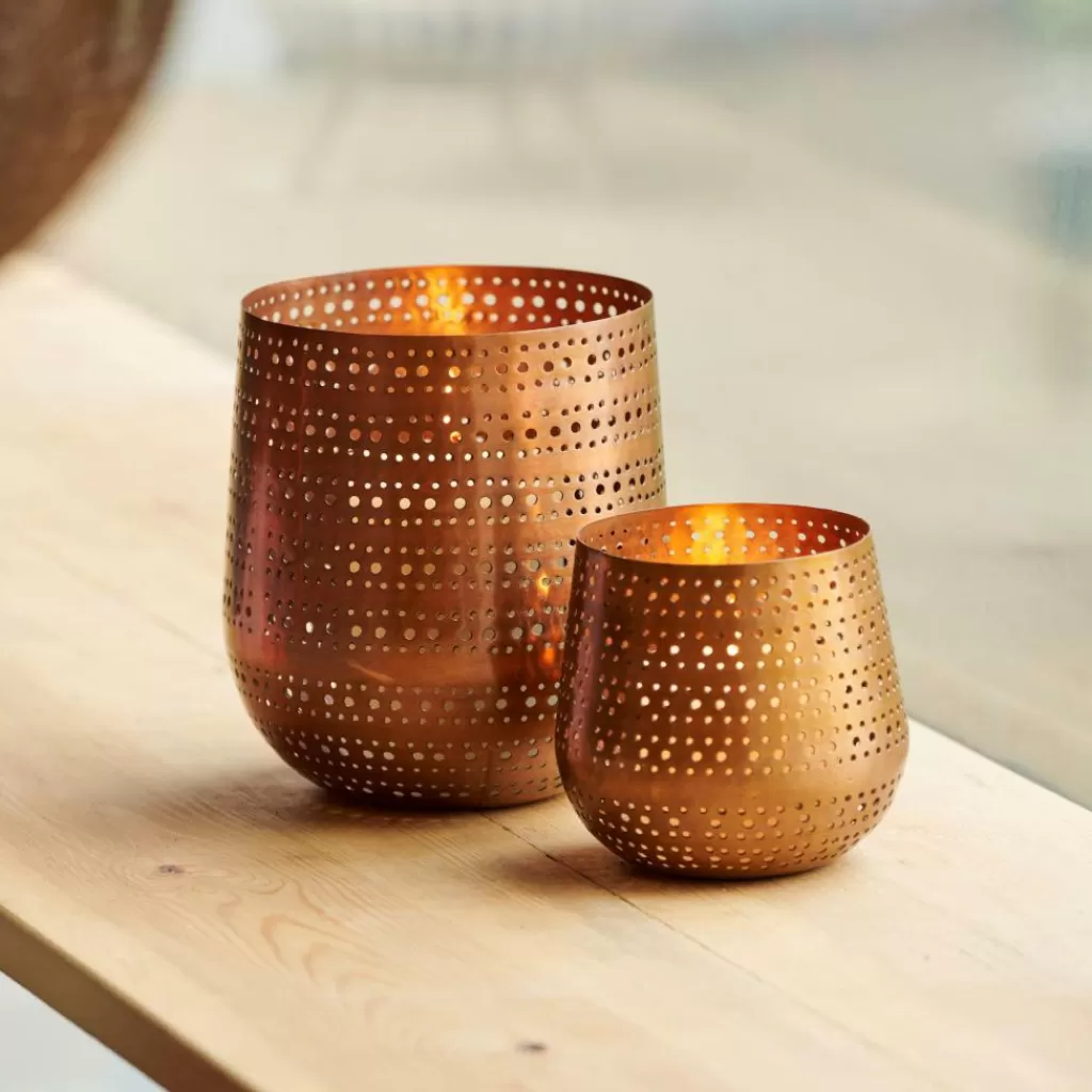 Outlet SIRIUS Partylight Bronceado Soprortes Para Velitas