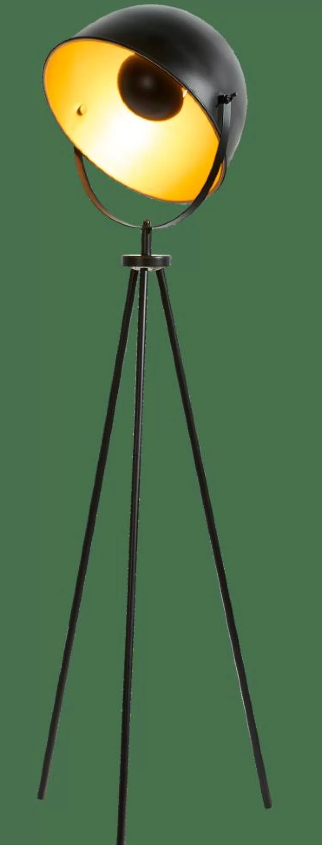 Cheap SOLEIL Lámpara De Pie Negro Lámparas De Pie