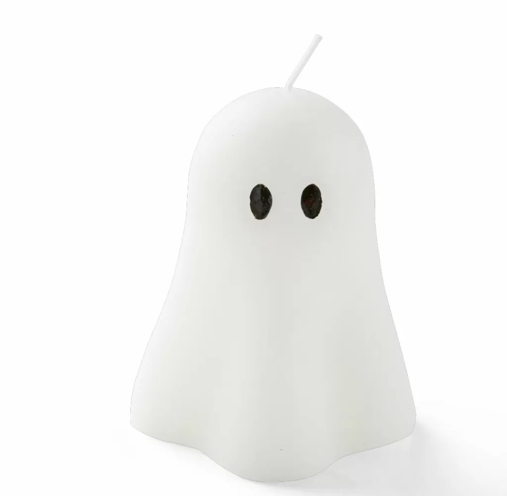 Clearance SPOOKY Vela Blanco Halloween | Otoño