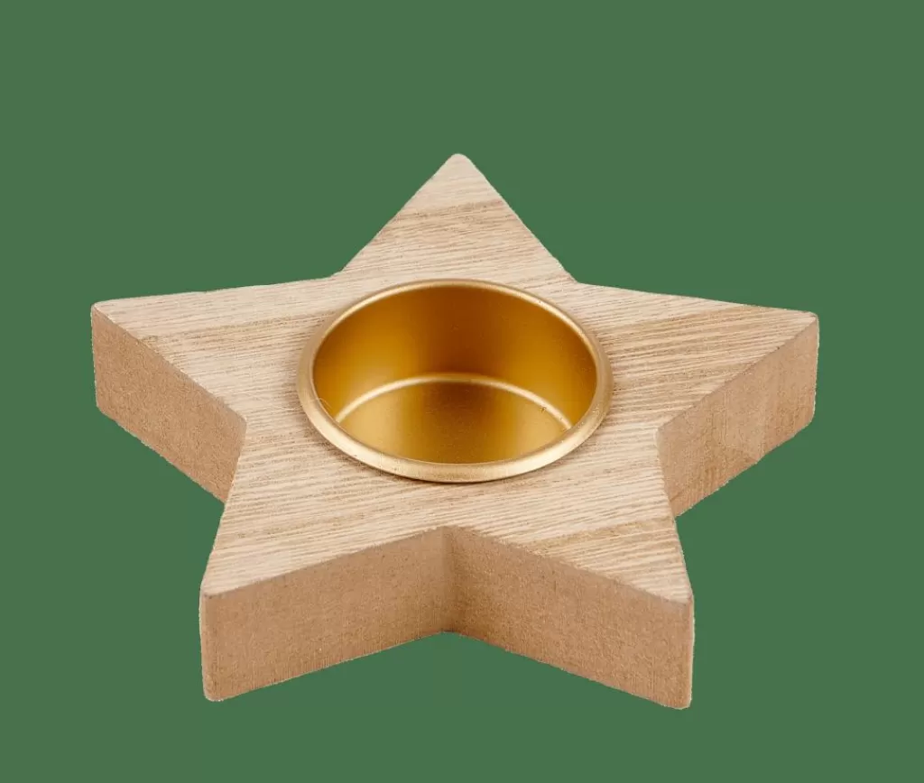 Online STELLA Partylight Dorado, Natural Soprortes Para Velitas