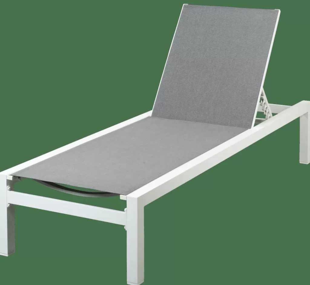 Best Sale SYDNEY Tumbona Blanco Hamacas De Exterior