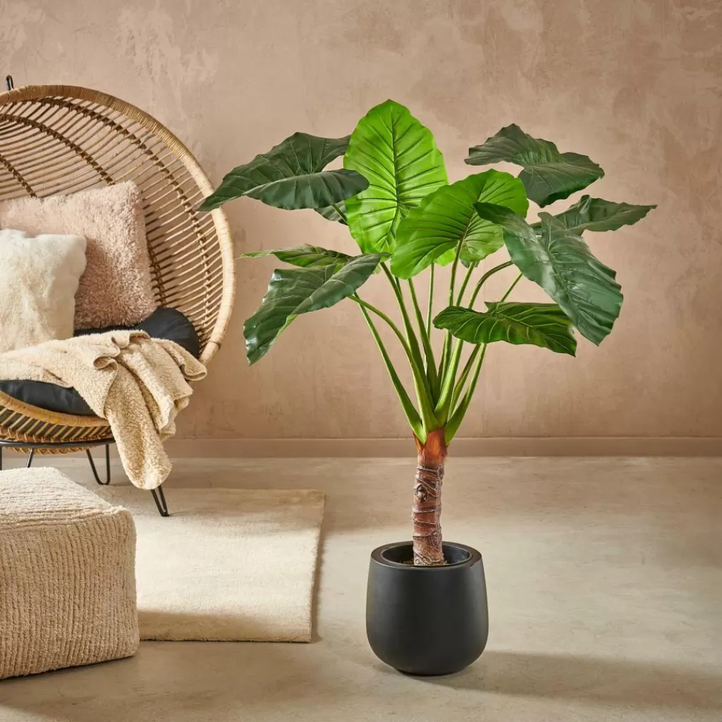 Best TARO Planta Artificial ARO Verde Plantas Artificiales