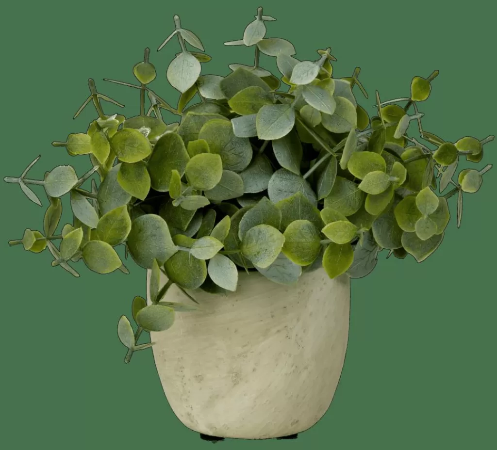 Sale TERRA Planta En Maceta Blanco, Verde Plantas Artificiales