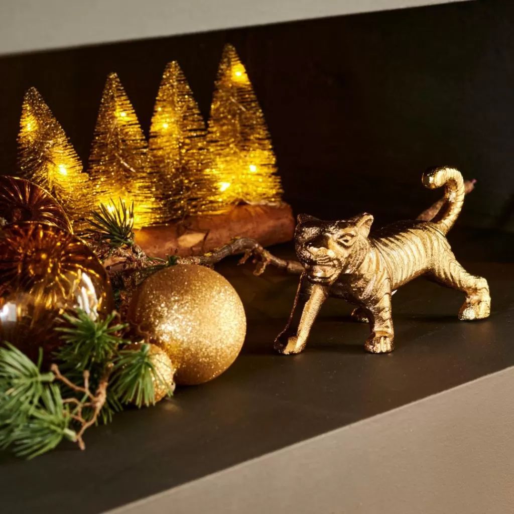 Hot TIGER Tigre Decorativa Dorado Figuras Decorativas