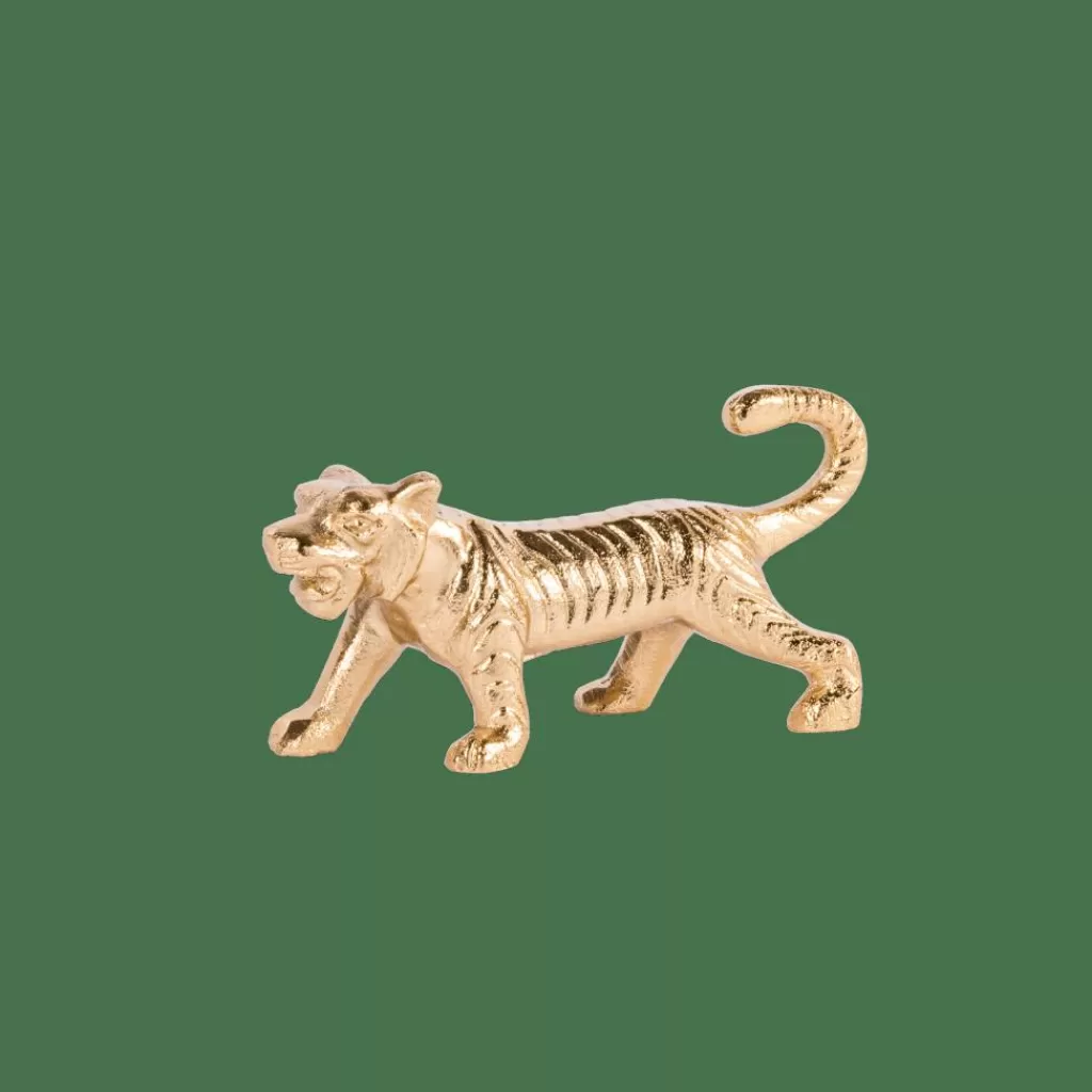 Hot TIGER Tigre Decorativa Dorado Figuras Decorativas
