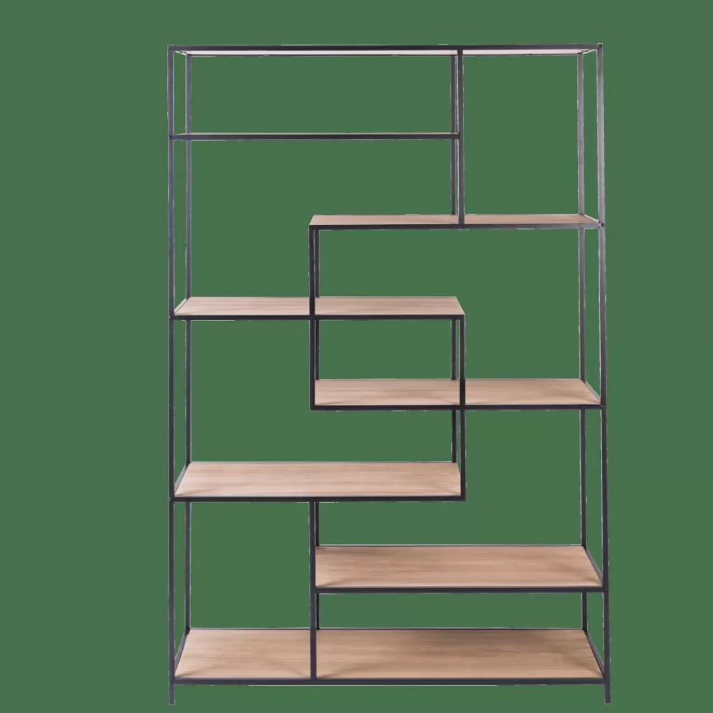 Sale TRAPP Estantería De Pared Negro Estanterías