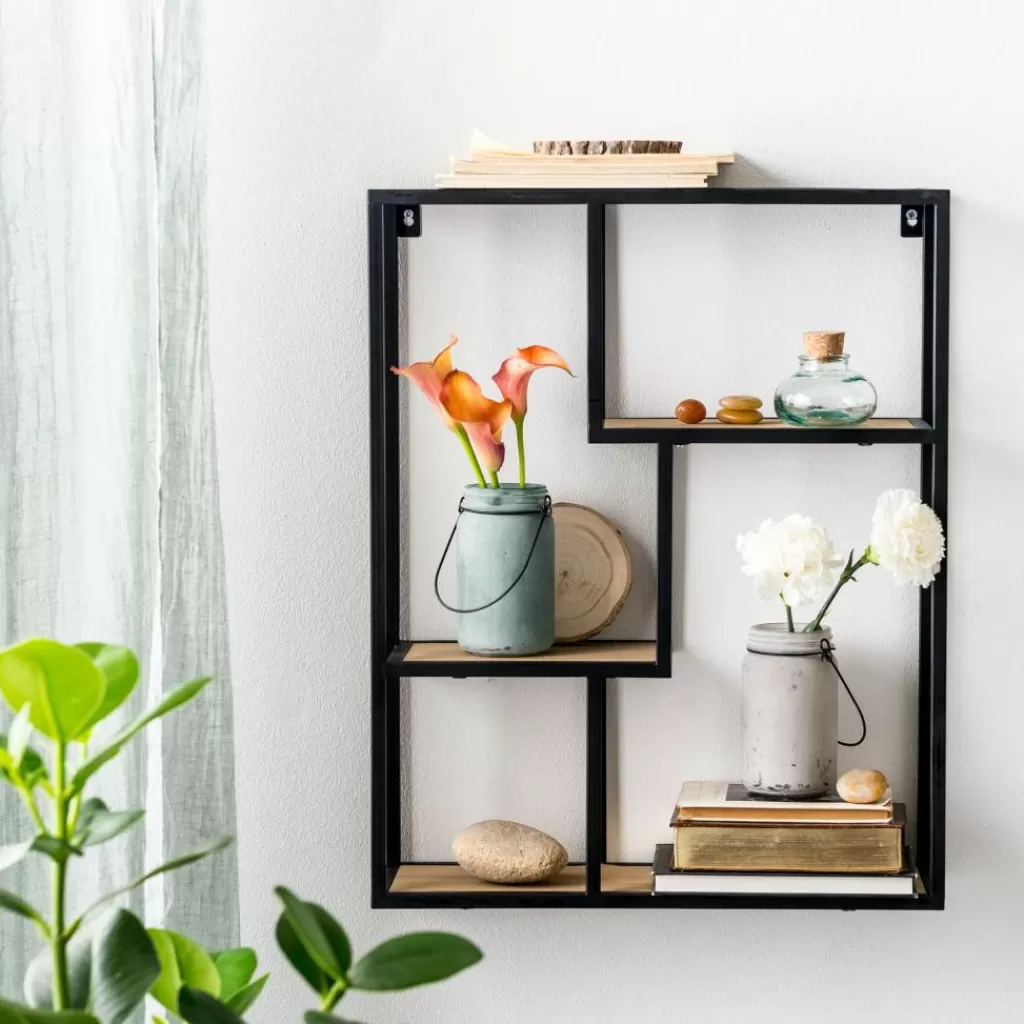 Best Sale TRAPP Estantería Para Colgar Negro Estanterías