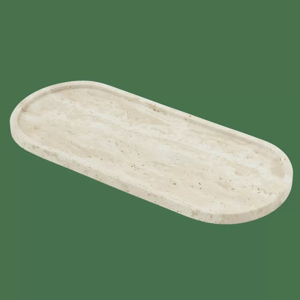 Store TRAVI Bandeja Para Presentar Natural Fuentes Para Servir