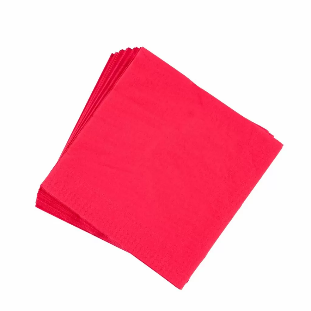 Clearance UNI Paquete De 20 Servilletas Verde Servilletas
